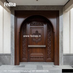 Round Door Design, Full Glass Door Design | Decorative Wooden Door Latest