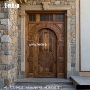 Veneer Door Design, Curved Door Design | Decorative Wooden Door Latest
