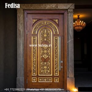 House Front Door Design, Door Stopper Design | Decorative Wooden Door Latest