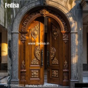 Main Double Door Design, Main Door Flower Design | Decorative Wooden Door Latest
