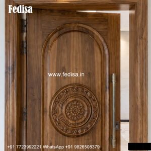 Balcony Door Design, Round Shaped Main Door Design | Decorative Wooden Door Latest