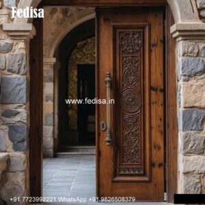 Sagwan Door Design, Corner Door Design | Decorative Wooden Door Latest