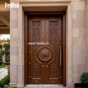 House Front Door Design, Safety Grill Gate Design | Decorative Wooden Door Latest