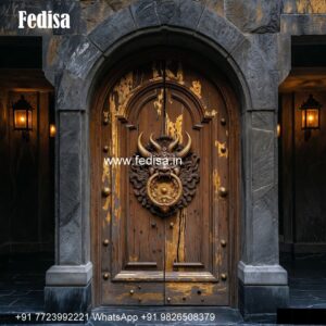 Veneer Door Design, Living Room Gate Design | Decorative Wooden Door Latest