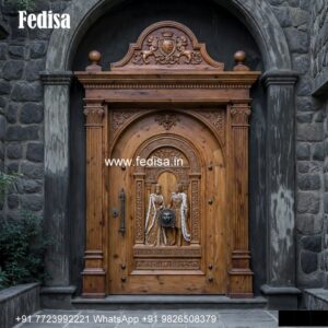 Round Door Design, Wooden Folding Door Design | Decorative Wooden Door Latest