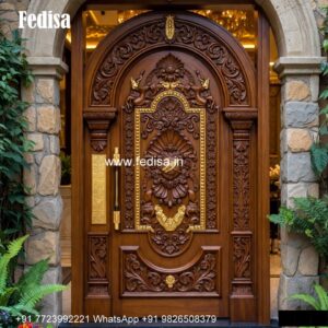 Sagwan Door Design, Grill Gate For Door | Decorative Wooden Door Latest