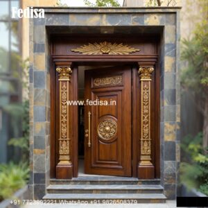 Men Door Design, Main Door Side Border Design | Decorative Wooden Door Latest
