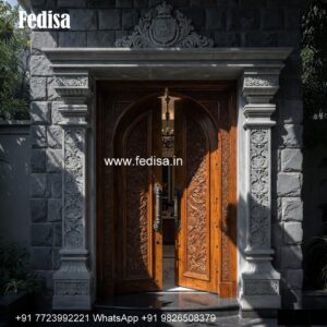 Sagwan Door Design, Wooden Door Design With Mirror | Decorative Wooden Door Latest