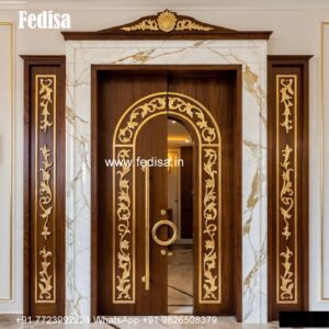 Sagwan Door Design, Latest Pooja Room Door Design | Decorative Wooden Door Latest