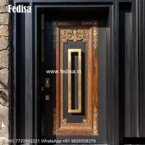 Main Double Door Design, Swastik Design For Main Door | Decorative Wooden Door Latest