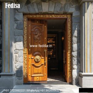 Main Double Door Design, Teak Front Door Design | Decorative Wooden Door Latest