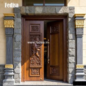 Ss Door Design, Wardrobe Shutter Designs | Decorative Wooden Door Latest