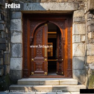 Sagwan Door Design, Safety Door Panel Design | Decorative Wooden Door Latest