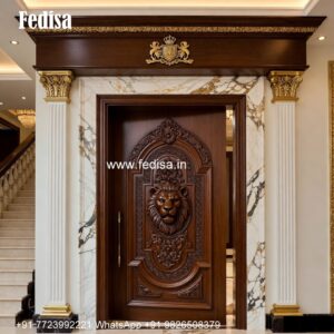 Sagwan Door Design, Single Grill Gate Design | Decorative Wooden Door Latest