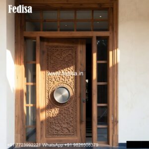 Main Double Door Design, Wood Carving For Pooja Room | Decorative Wooden Door Latest