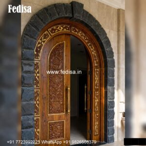 Round Door Design, Door Window Grill Design | Decorative Wooden Door Latest