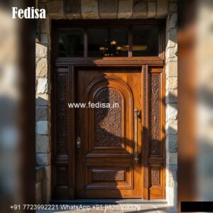 Veneer Door Design, Door With Ventilation Design | Decorative Wooden Door Latest