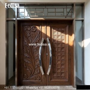 Round Door Design, Aluminium Mesh Door Designs | Decorative Wooden Door Latest