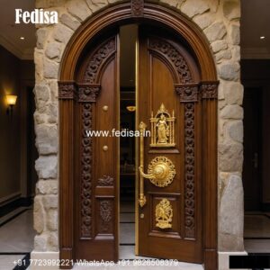 Door Colour Design, Door Design Ganesh | Decorative Wooden Door Latest