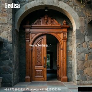 Sagwan Door Design, Sitout Door Design | Decorative Wooden Door Latest