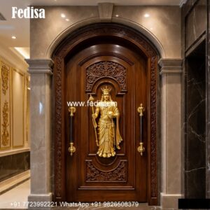 Round Door Design, Front Door With Glass Design | Decorative Wooden Door Latest