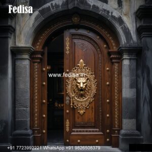 Door And Window Design, Double Door Safety Door Design | Decorative Wooden Door Latest