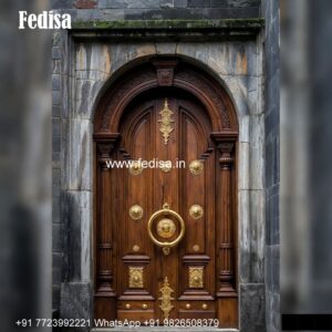 Balcony Door Design, Half Round Door Design | Decorative Wooden Door Latest