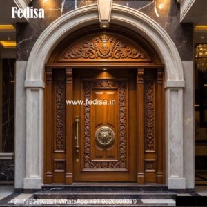 Door And Window Design, Wooden Door With Grill | Decorative Wooden Door Latest