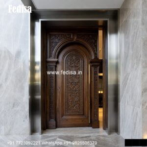 Ss Door Design, Pooja Room Door Bell Design | Decorative Wooden Door Latest