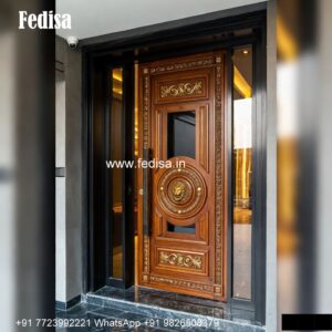 Sagwan Door Design, Bell Door For Pooja Room | Decorative Wooden Door Latest