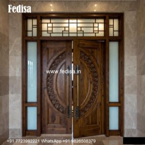 Main Double Door Design, Door With Grill Design | Decorative Wooden Door Latest