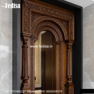 Temple Door Design, Darwaja Design | Decorative Wooden Door Latest
