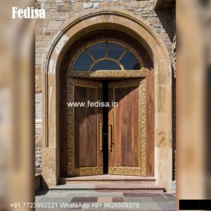 Front Double Door Design, Wooden Jali Double Door Design | Decorative Wooden Door Latest