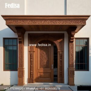 Temple Door Design, Sunmica Door Design 2026 | Decorative Wooden Door Latest