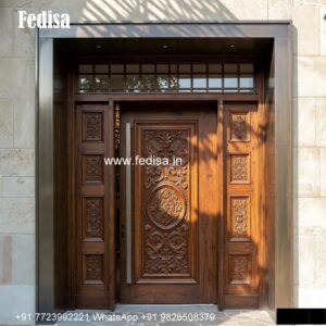 Mandir Door Design, Sliding Grill Gate Design | Decorative Wooden Door Latest