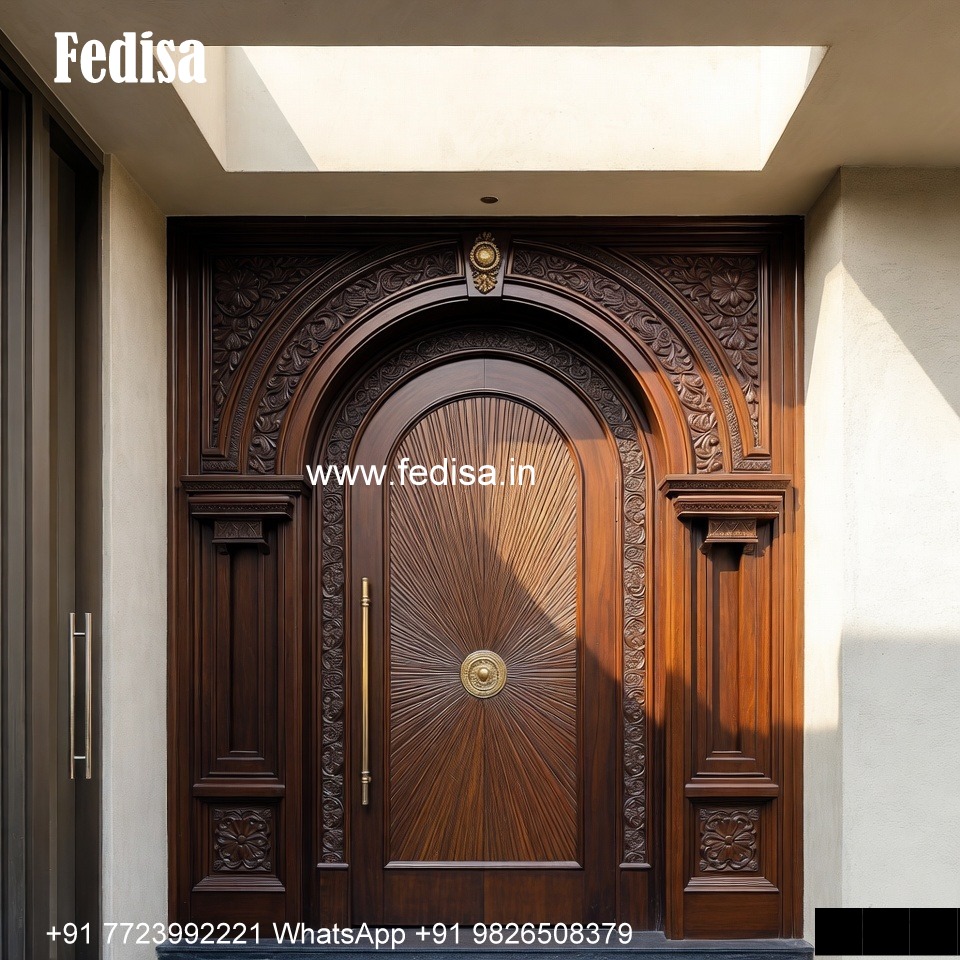 Main Door Design 2035, Front Glass Design For Home | Decorative Wooden Door Latest