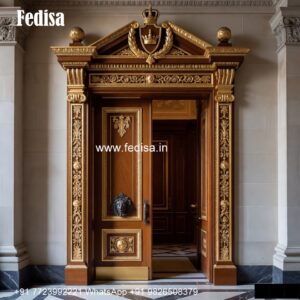 Temple Door Design, Front Door Elevation | Decorative Wooden Door Latest