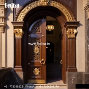 Front Double Door Design, Steel Framed Doors | Decorative Wooden Door Latest