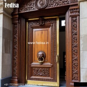 Home Front Door Design, Temple Door Design For Home | Decorative Wooden Door Latest