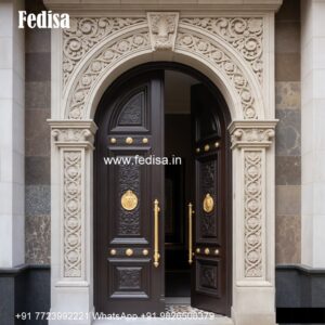 Mandir Door Design, Half Glass Door Design | Decorative Wooden Door Latest