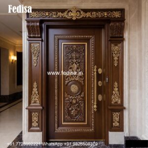 Home Front Door Design, Iron Grill Door Design | Decorative Wooden Door Latest