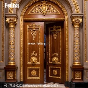 Home Front Door Design, Front Door Wall Design | Decorative Wooden Door Latest