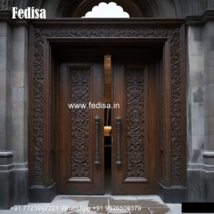 Temple Door Design, Main Door Vasakal Design | Decorative Wooden Door Latest