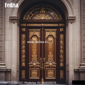 Front Double Door Design, Front Door Design Iron | Decorative Wooden Door Latest