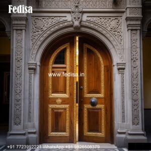 Mandir Door Design, Tuffen Glass Door Design | Decorative Wooden Door Latest