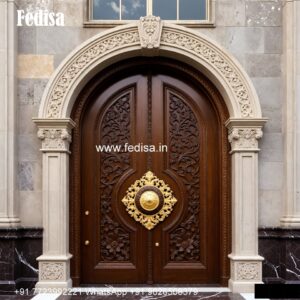 Main Door Design 2085, Veneer Door Design Catalogue | Decorative Wooden Door Latest