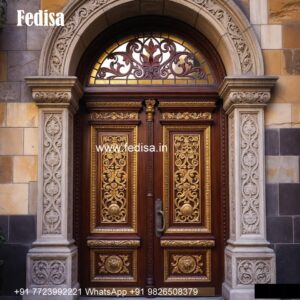 Home Front Door Design, Double Door Jali Design | Decorative Wooden Door Latest