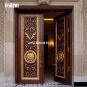Front Double Door Design, Office Entrance Door Design | Decorative Wooden Door Latest