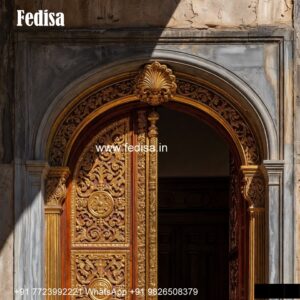 Temple Door Design, Puja Room Glass Door Design | Decorative Wooden Door Latest