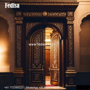 Darwaje Ke Design, Mirror Door Design For Drawing Room | Decorative Wooden Door Latest